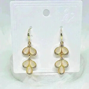 Hazel Drop Rhinestones Earrings